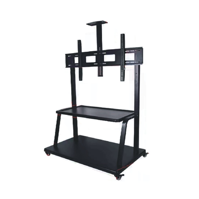 Conqueror Moving Floor Stand with Shelf for LED / LCD / Plasma TV 60-120  HFL6