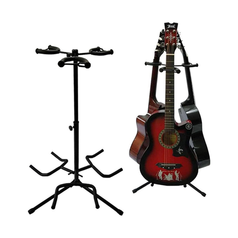 Guitar Stand with Multiple Neck Holders – 3 Necks