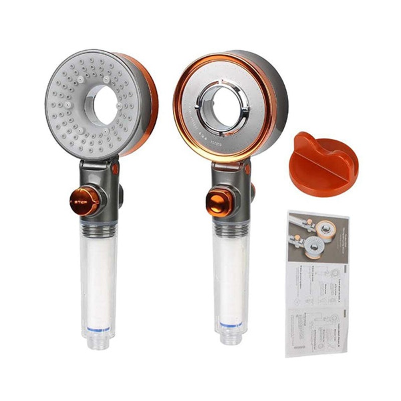 High-Pressure Turbo Dual Shower Head
