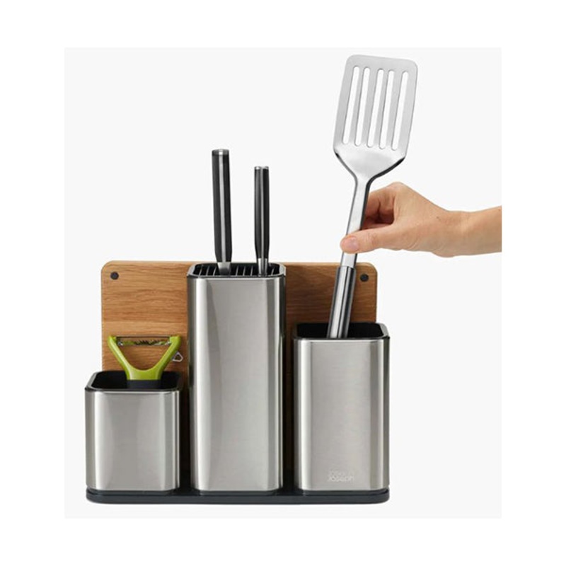 Joseph Joseph, 95026, CounterStore Stainless-Steel Worktop Organiser