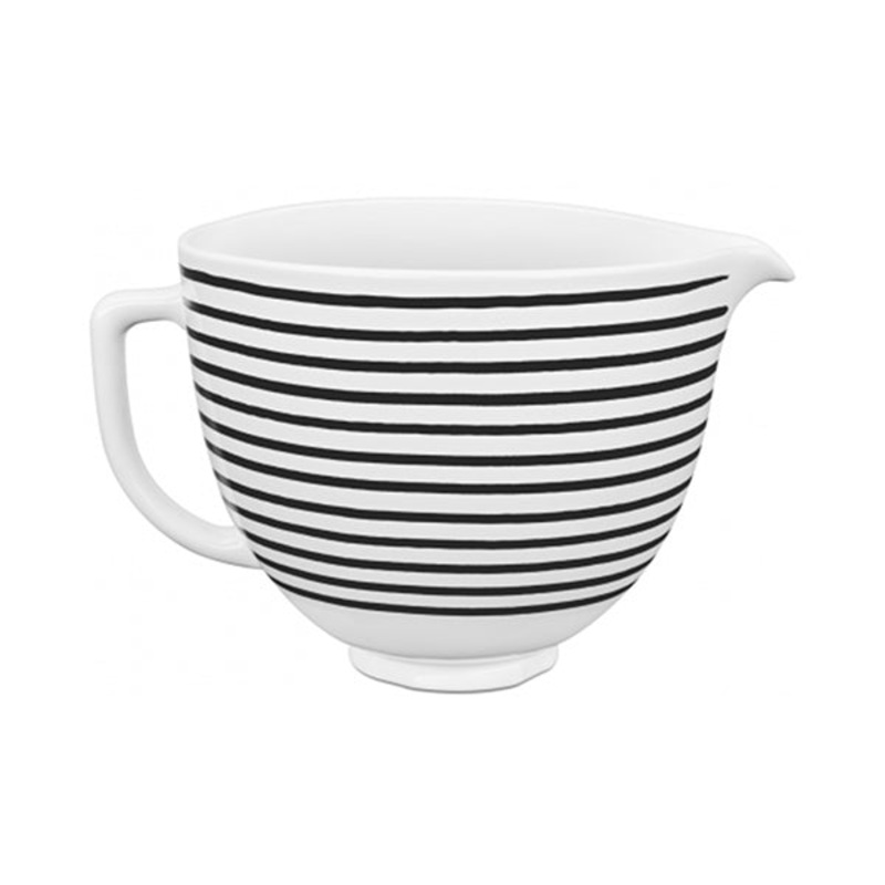 KitchenAid 5KSM2CB5PHS Horizontal Stripes Ceramic Bowl