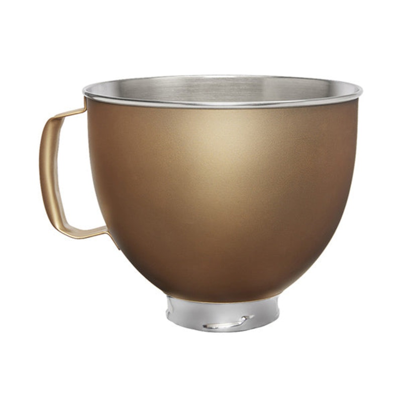KitchenAid 5KSM5SSBVG Gold Painted Stainless Steel Bowl