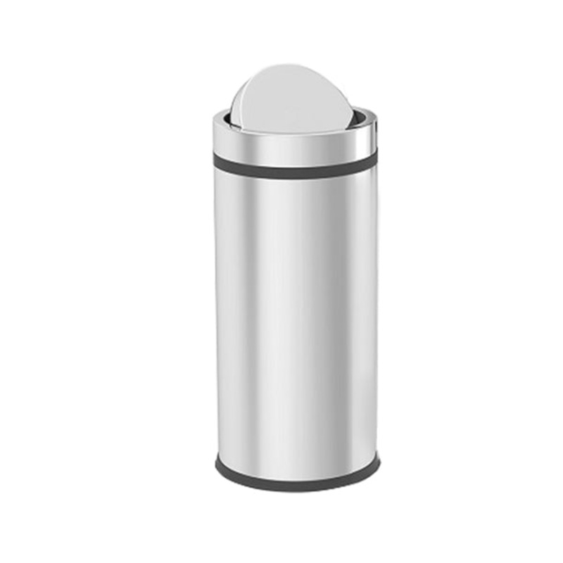 Zilan Dustbin 8L Swing Top LID Inox – ZLN4575