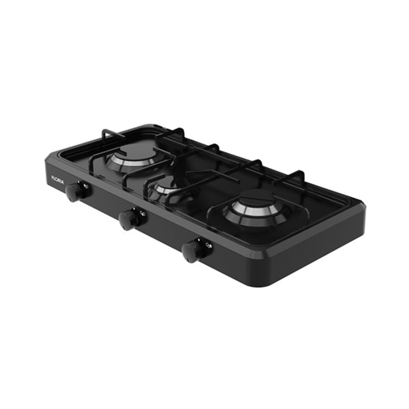 Zilan Gas Cooker Three Burner, Aluminum Burner Body Resistant To Corrosion – ZLN7138