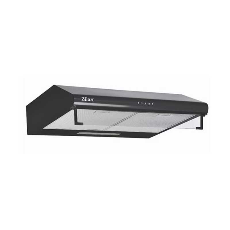 Zilan Kitchen Hood Electric 60Cm, 2X95W, 500M3/H, 3 Speed Levels, Double Engine – ZLN6201