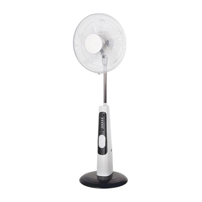 18-Inch Rechargeable 9 Wind Speed Stand Fan with LED Light and Remote Control Rechargeable KL-1938H