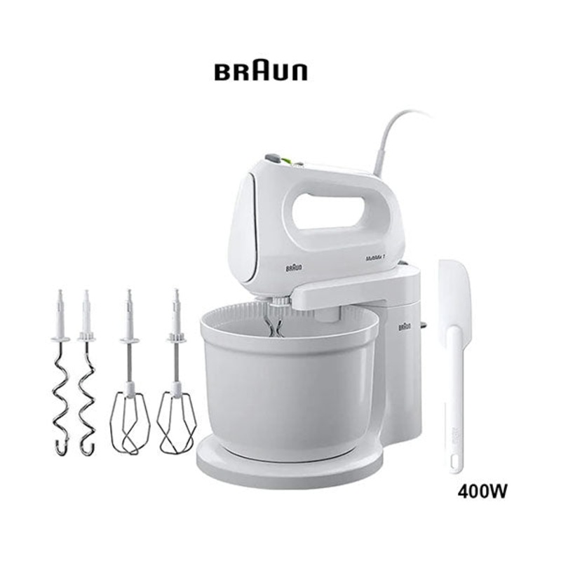 Braun Multimix 2 In 1 Hand and Stand Mixer With 3L Bowl 400W