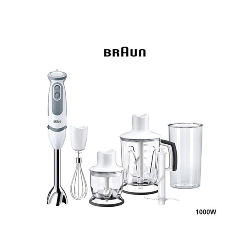 Braun MultiQuick 5 Vario Hand Blender With Attachments – 1000W