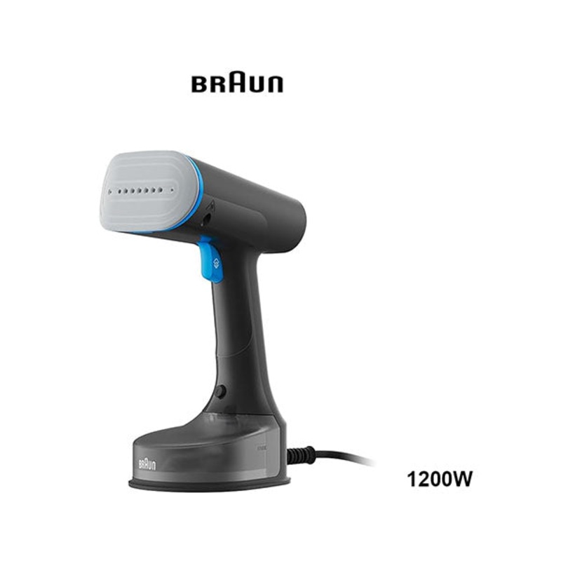 Braun QuickStyle 5, Garment Steamer, Dual Heated FreeGlide 3D Technology, Handheld Garment Steamer with FastHeating 45 Sec, Vertical Ironing, Capacity 150 ml, Cord 2.5m, 1200W