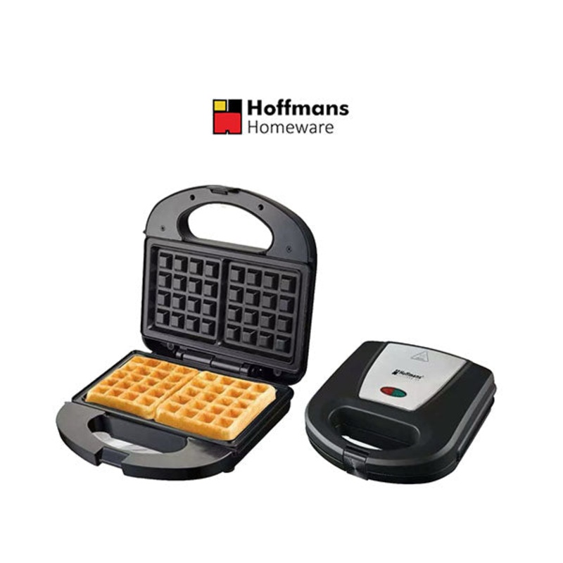 Hoffmans 2-Slice Waffle Maker Non-Stick Cooking Surface HM-3027