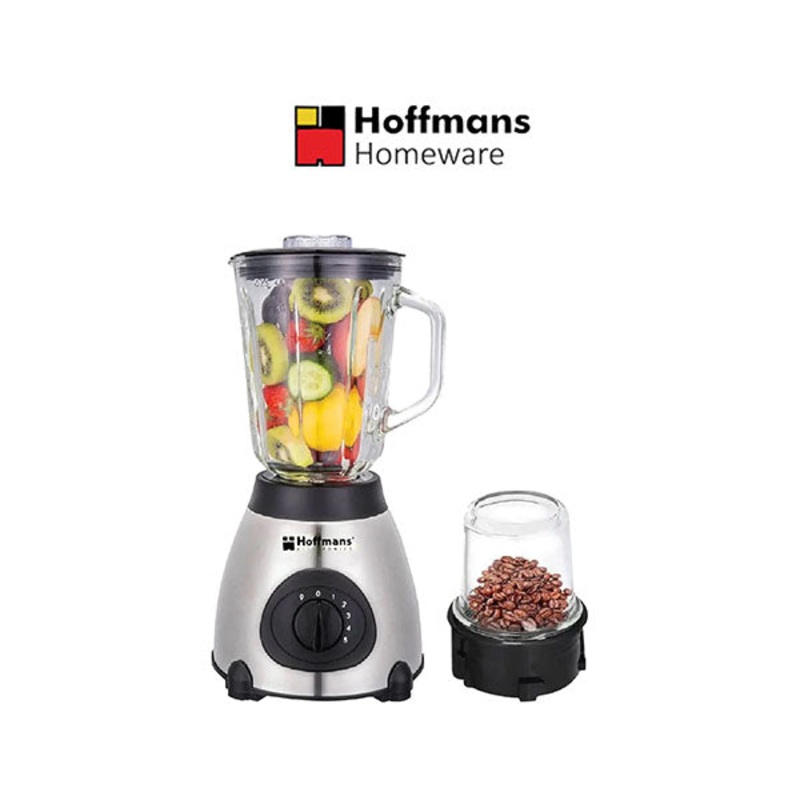 Hoffmans Glass Jar Blender & Dry Grinder HM-920