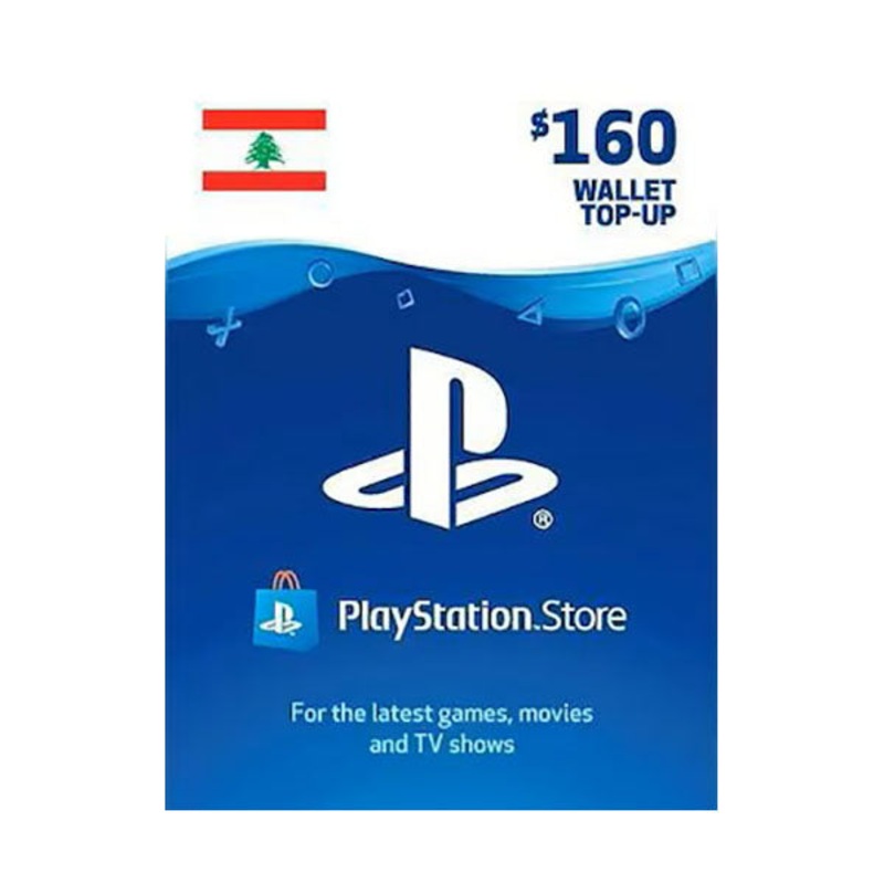 Lebanon PlayStation Gift Card – 160 USD