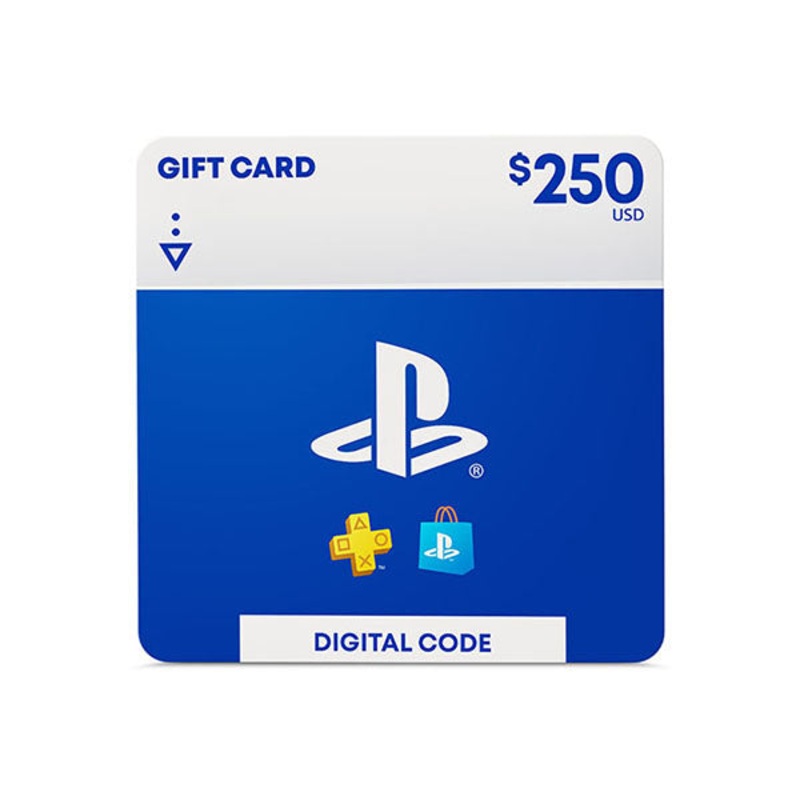 PlayStation Store Gift Card USA 250 USD