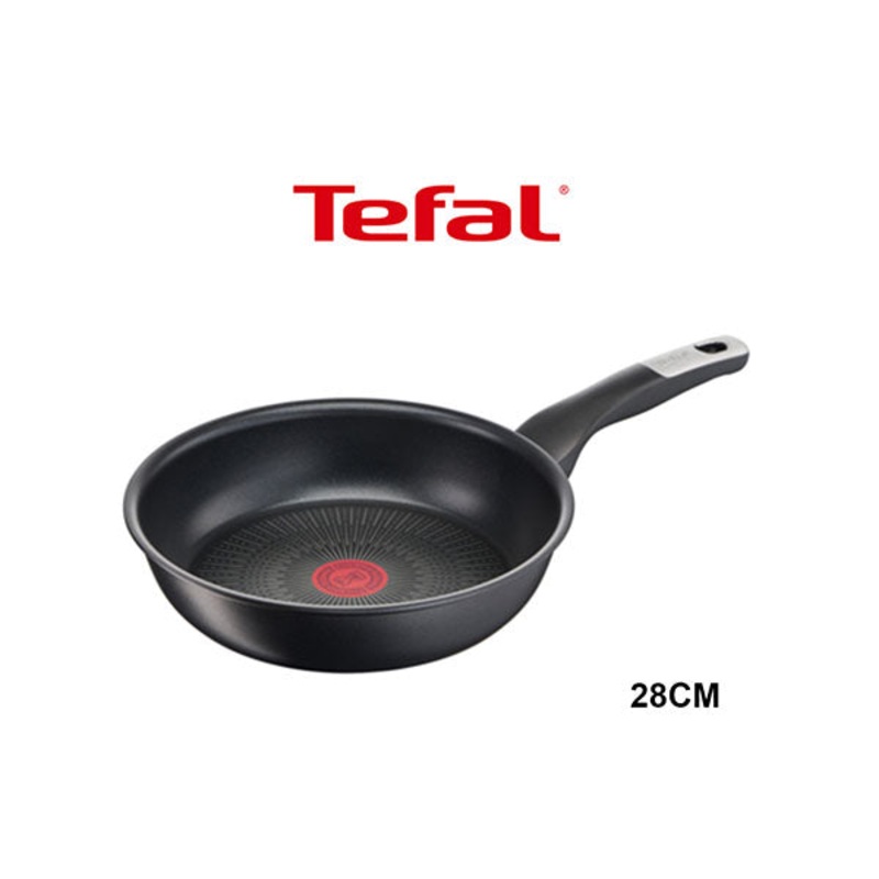 Tefal Unlimited Non-Stick Black Aluminium Titanium Frypan 20CM With Thermo-Spot G2550243