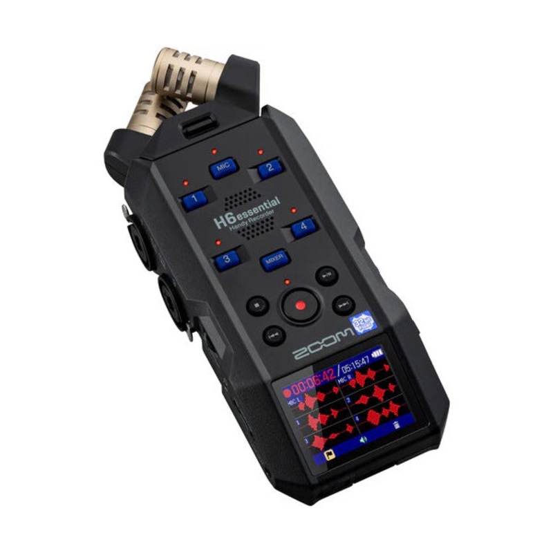 Zoom H6essential 6-Track 32-Bit Float Portable Audio Recorder