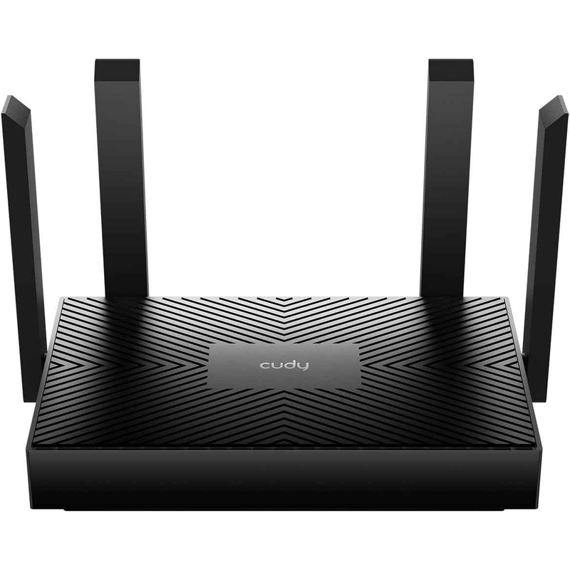 CUDY AX1500 DUAL BAND WI-FI 6 ROUTER,BLACK