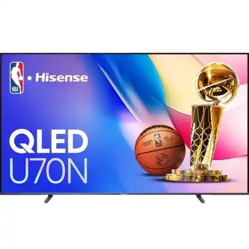 HISENSE CLASS U70 SERIES QLED 4K GOOGLE TV,100.0,BLACK,