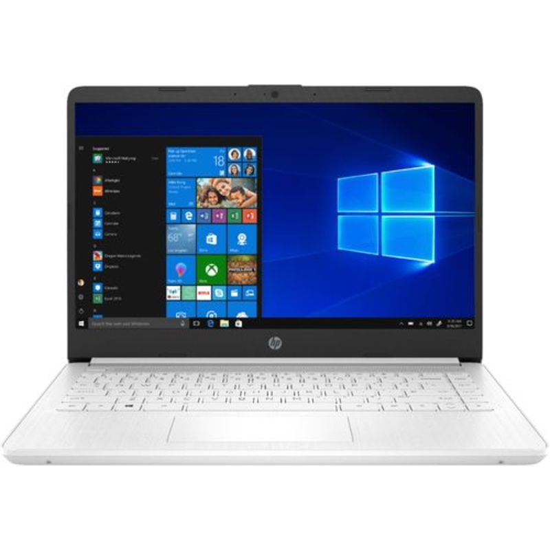 HP LAPTOP 14-DQ0002DX, 14 HD, CELERON N4020, 4GB, 64GB EMMC, W10 SNOW WHITE