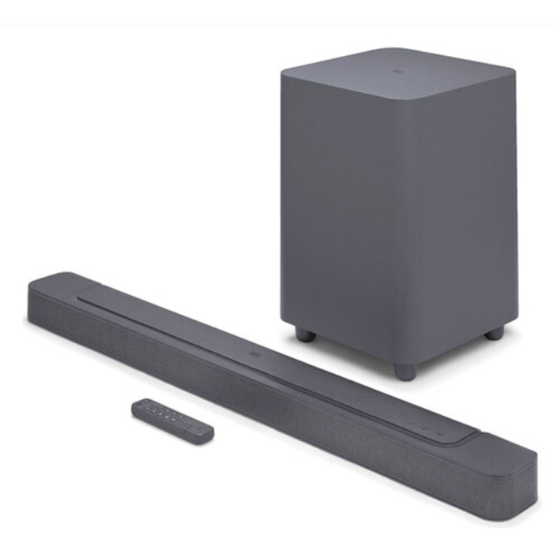 JBL BAR 500 MULTIBEAM SOUNDBAR WITH WIRELESS SUBWOOFER, BLACK