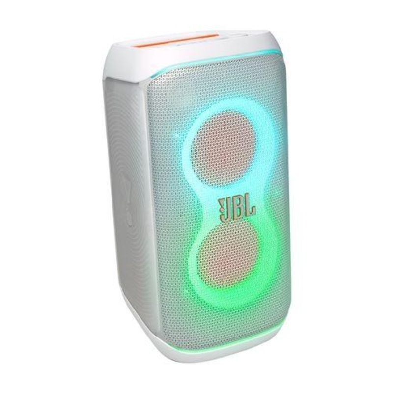 JBL PARTYBOX CLUB 120 PORTABLE WIRELESS PARTY SPEAKER, WITHE