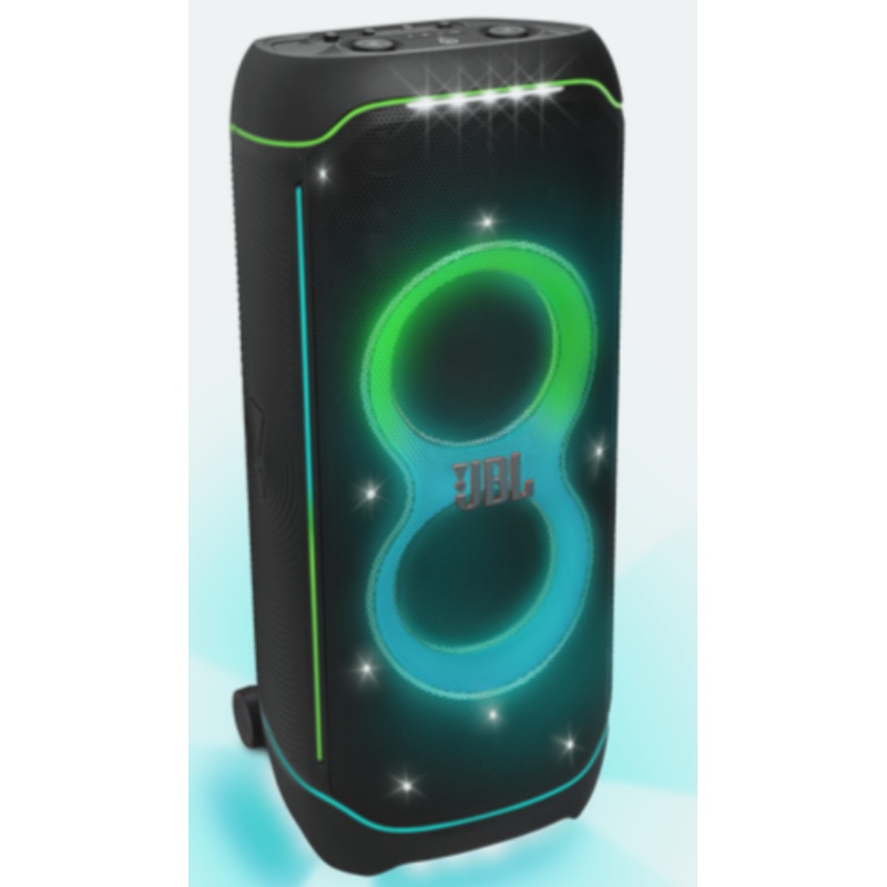 JBL PARTYBOX ULTIMATE IPX4 PORTABLE BLUETOOTH SPEAKER, BLACK