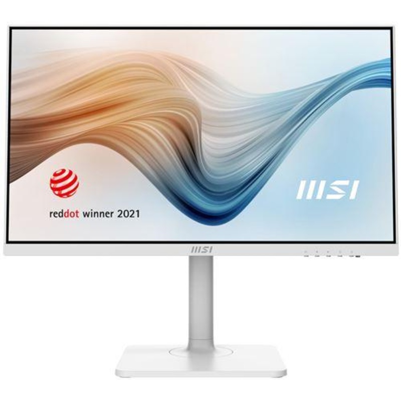 MSI MODERN MD2412PW, 24FHD 100HZ,HDMI, WHITE, FACTORY REFURBISHED