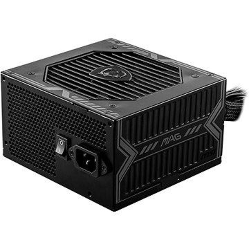 MSI POWER SOURCE MAG A550BN PSU 550W 80 PLUS BRONZE CERTIFIED 12V,BLACK