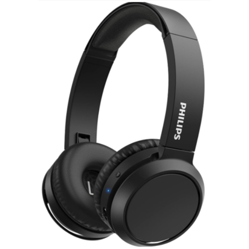 PHILIPS WIRELESS ON-EAR HEADPHONES,USB-C CHARGING CABLE,BLACK