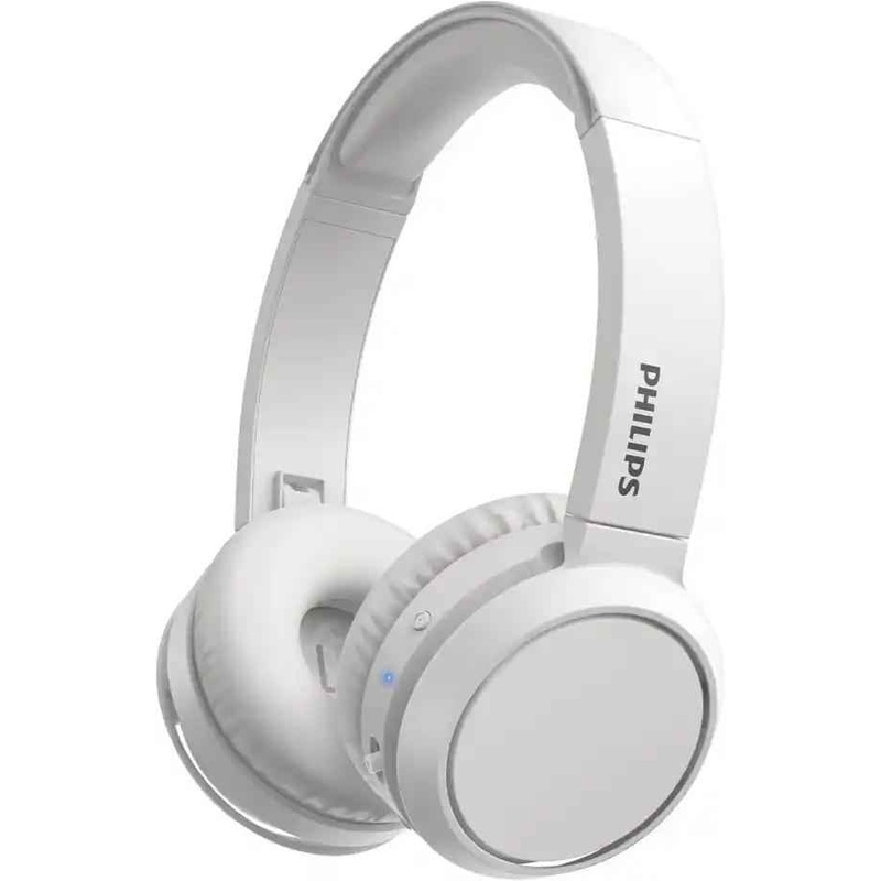 PHILIPS WIRELESS ON-EAR HEADPHONES,USB-C CHARGING CABLE,WHITE