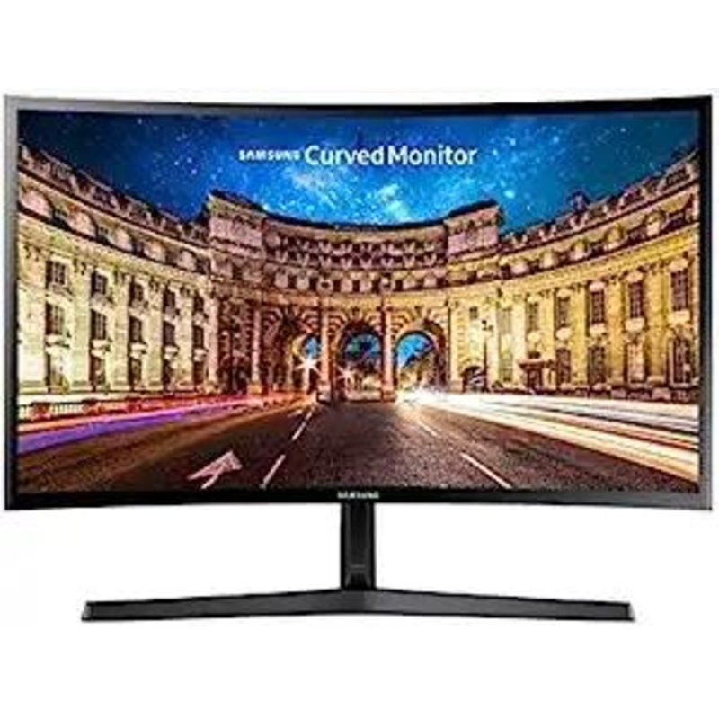 SAMSUNG MONITOR 27 CURVED FHD 1920X1080 HDMI 60HZ 4MS, BLACK, FACTORY REFURBISHED