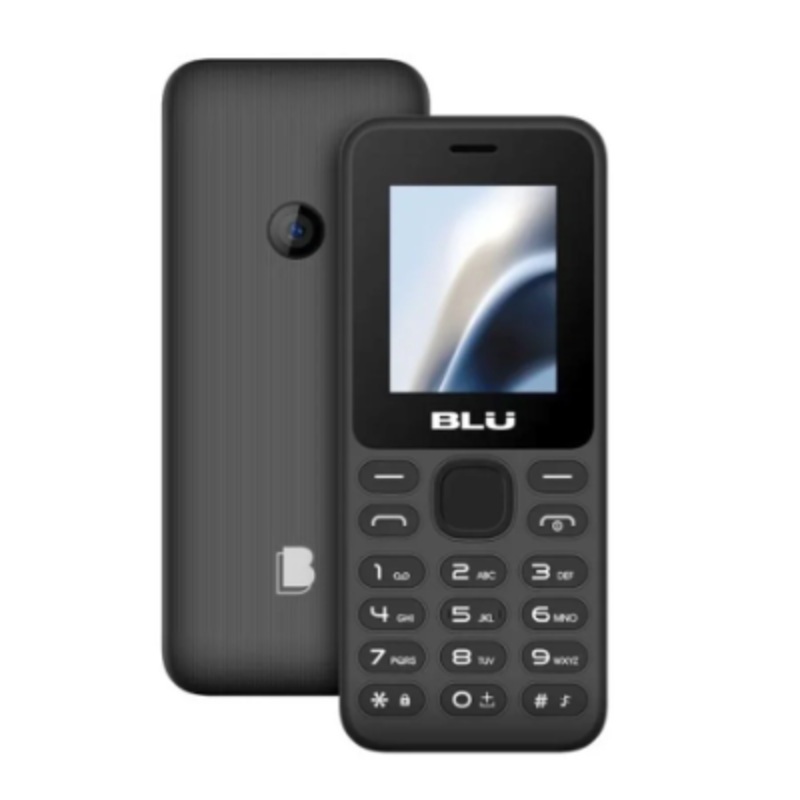BLU A140 4G LTE DUAL SIM, 1.8, 128MB + 48MB , BLACK, FLASHLIGHT