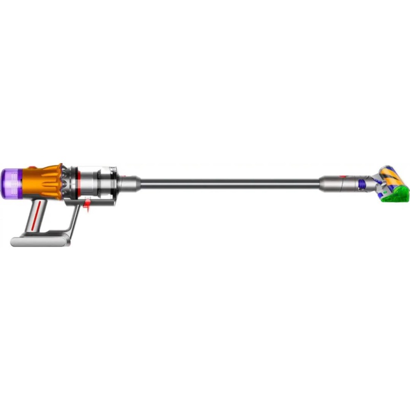DYSON V12 DETECT SLIM CORDLESS VACUUM CLEANER 356890-29-02, YELLOW, 3RD PARTY REFURBISHED