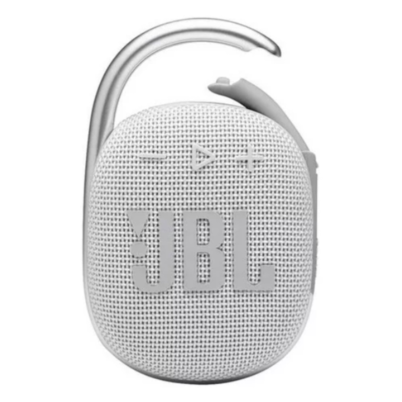 JBL CLIP 4 PORTABLE BLUETOOTH SPEAKER (WHITE), CARIBBEAN