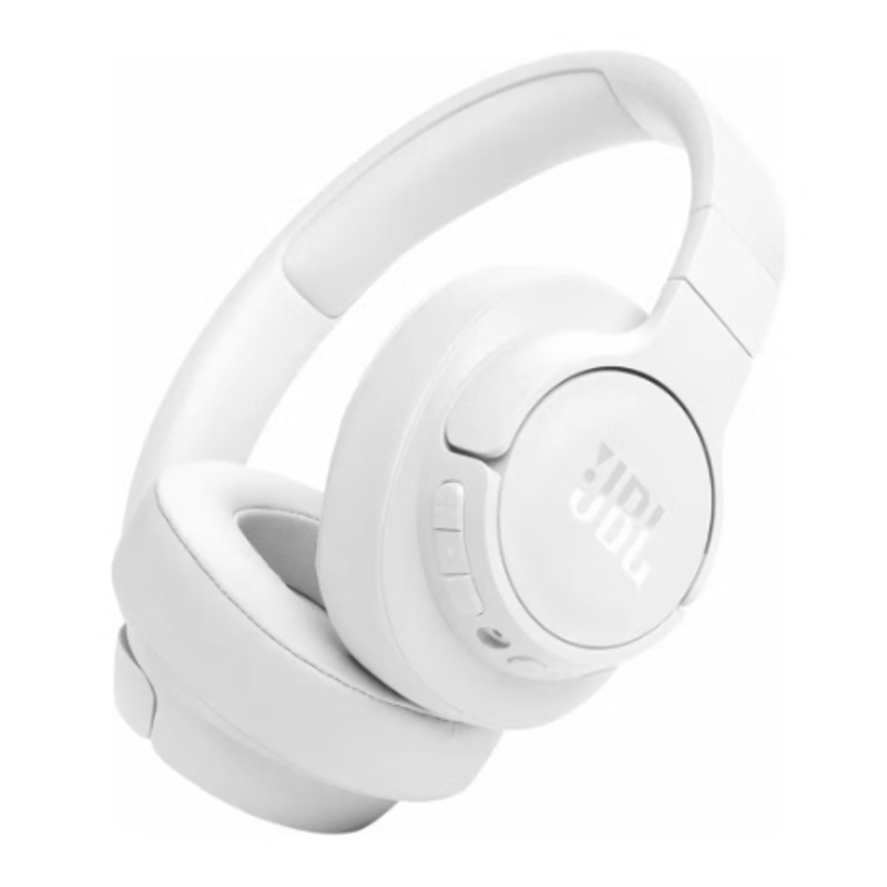 JBL HEADPHONE TUNE 770NC, WIRELESS OVER-EAR, ANC/BLUETOOTH, WHITE