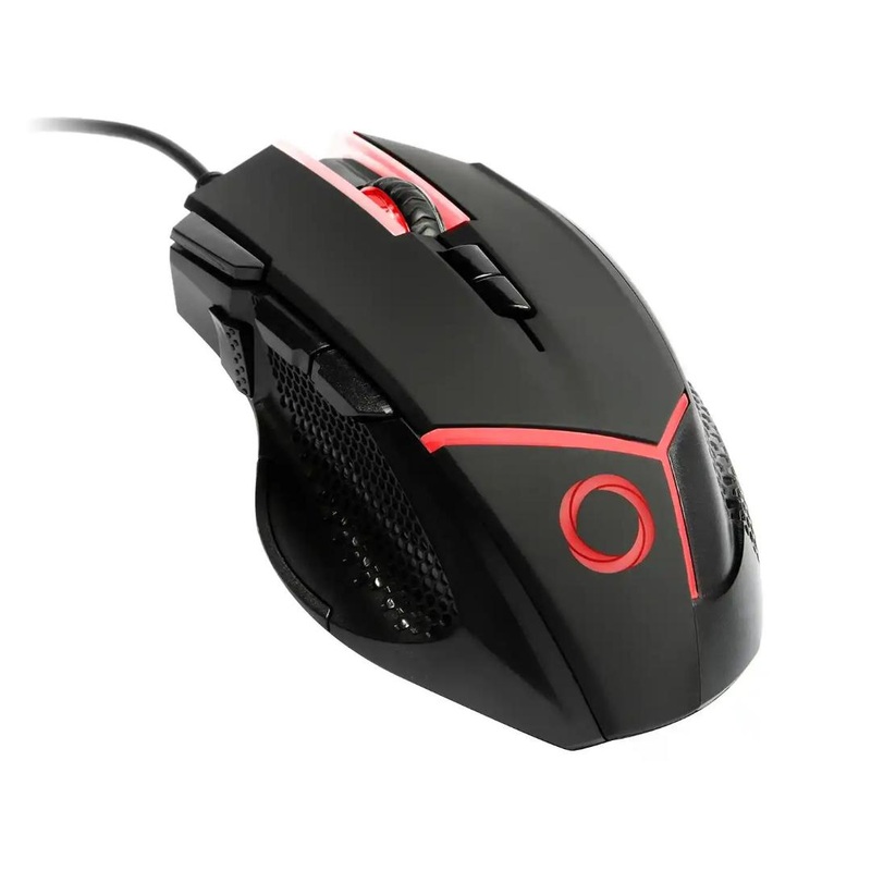 NIBIO WIRED GAMING MOUSE,4000 DPI BLACK
