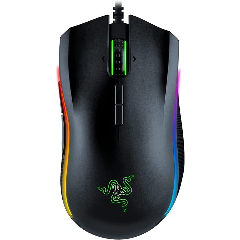 RAZER MAMBA ELITE WIRED GAMING MOUSE,RGB LIGHTING,MECH SWITCHES