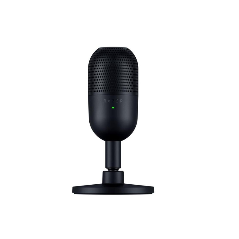 RAZER RZ19-05050100-R3U1  SEIREN V3 MINI – ULTRA-COMPACT USB MICROPHONE – BLACK, BLACK