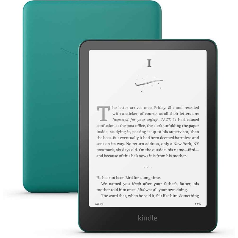 AMAZON KINDLE PAPERWHITE 16GB OUR FASTEST KINDLE, WITH NEW 7 GLARE-FREE DISPLAY, JADE