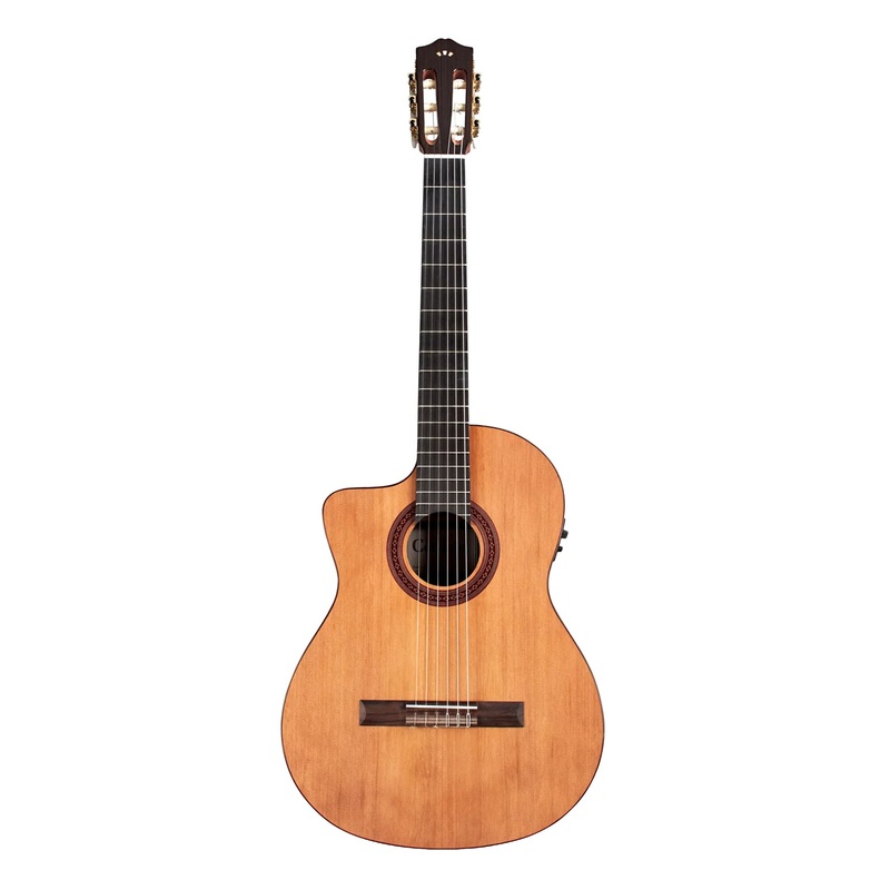 Crdoba C5-CE Cd Lefty Cutaway Acoustic-Electric Nylon String Guitar – Natural