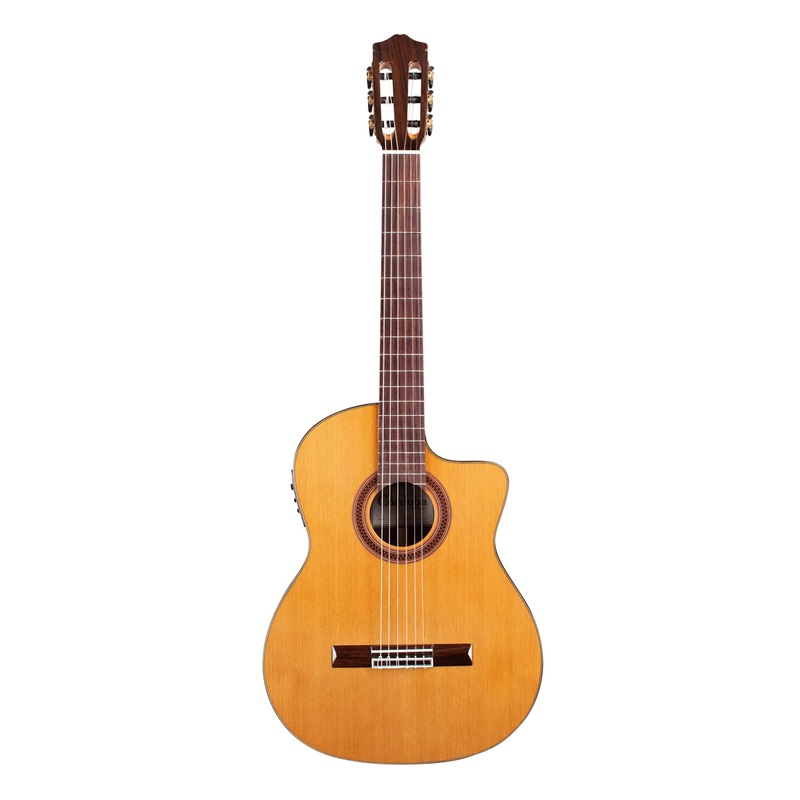 Crdoba C7-CE Nylon String Acoustic-Electric Guitar – Gloss