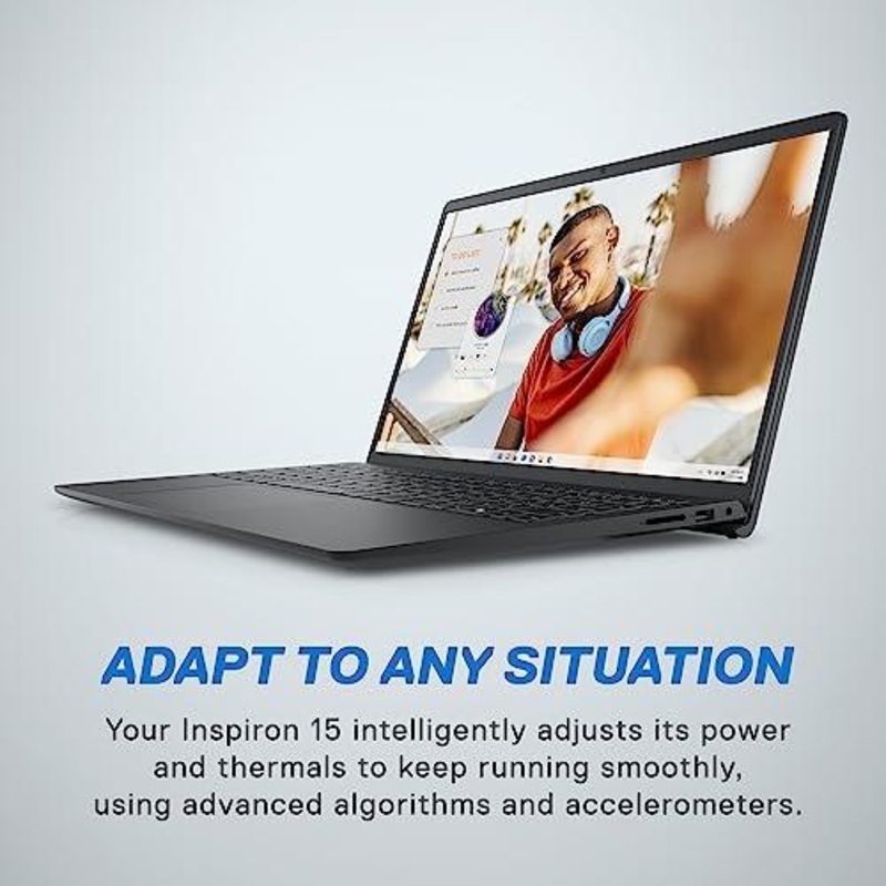 DELL INSPIRON 15 3535 15,6FHD RYZEN 5-7520 8GB 512SSD W11 CARBON BLACK,