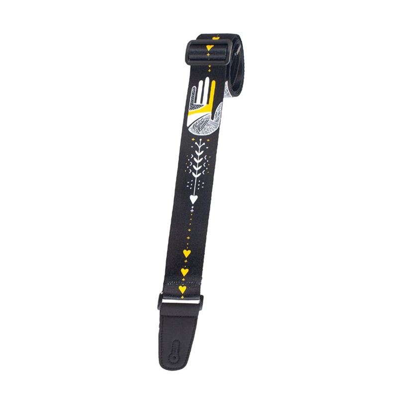 Henry Heller 2 Artist Series Sublimation Design Strap – Hand & Heart