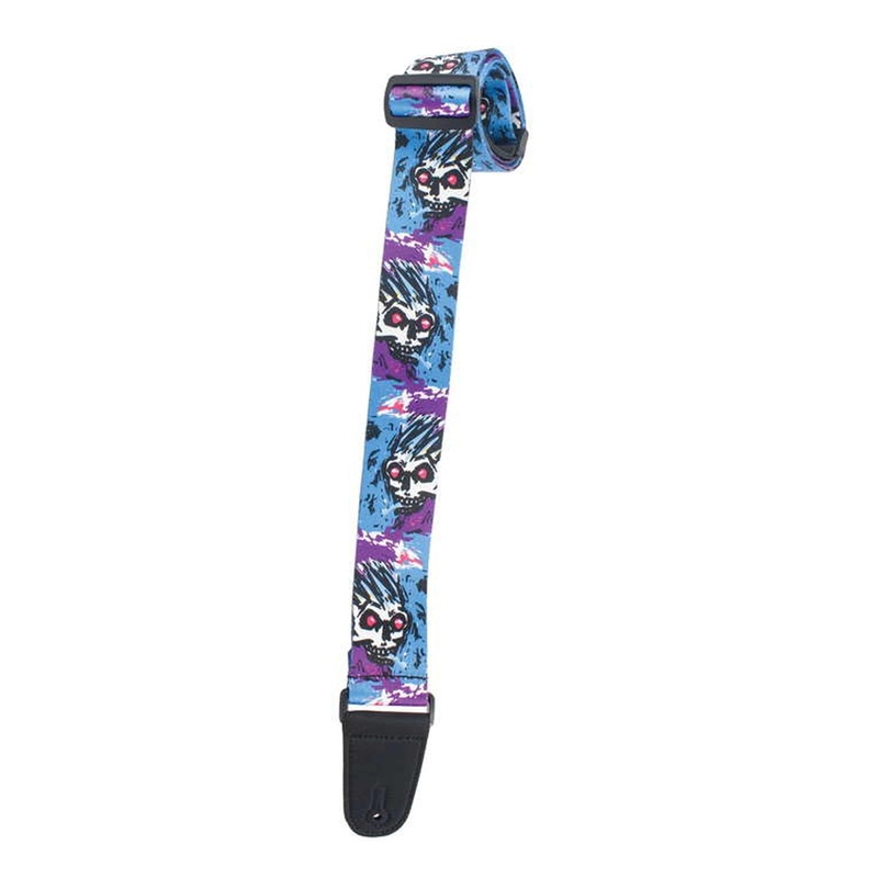 Henry Heller 2 Artist Series Sublimation Design Strap – Warhol Style Skull