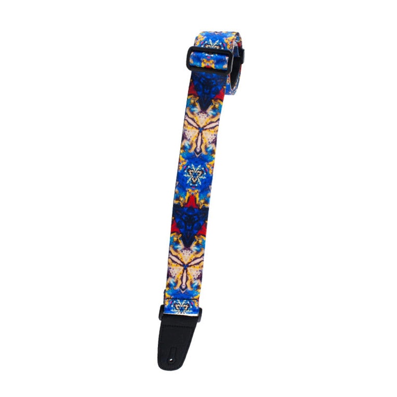 Henry Heller 2 Artist Series Sublimation Straps – Kaleidoscope Multi-Color Burst