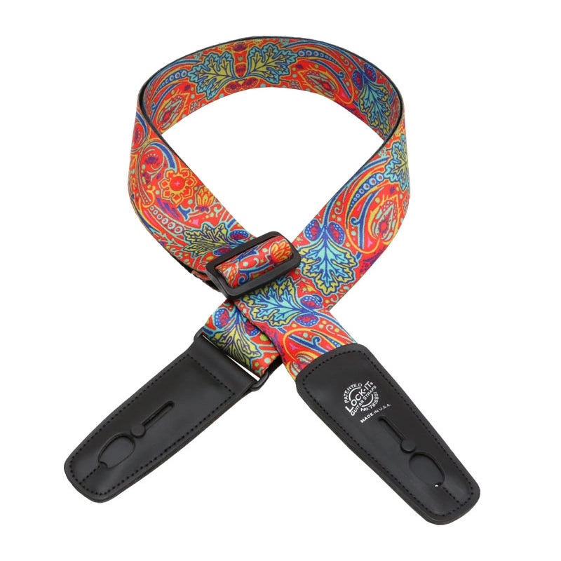 Lock-It Straps Bob Masse Series 2 Plush Poly Strap With Locking Ends – Summer Of Love