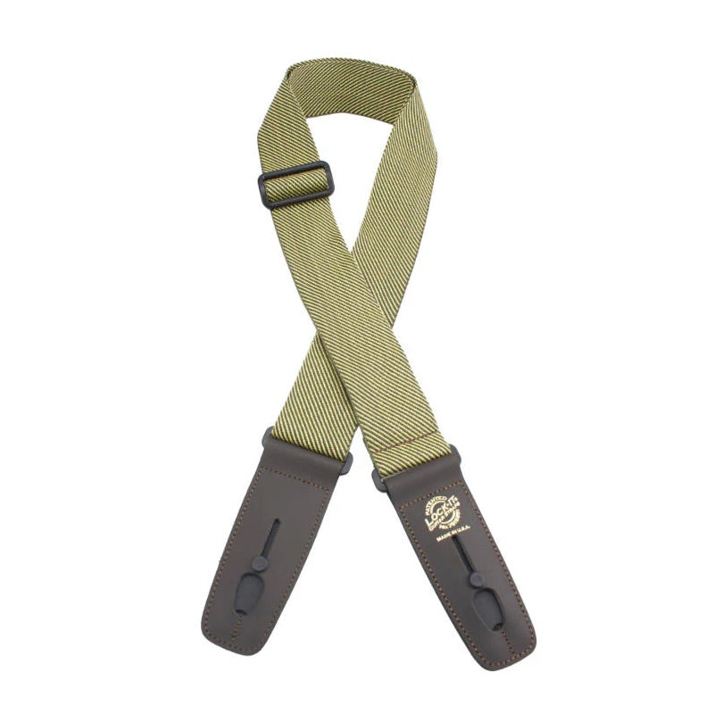 Lock-It Straps Designer Series 2 Guitar Strap With Locking Ends – Tweed