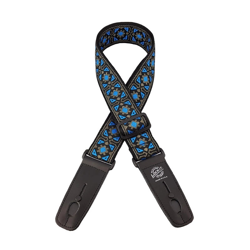 Lock-It Straps Retro Vintage Series Jacquard Strap With Locking Ends – Minstrel