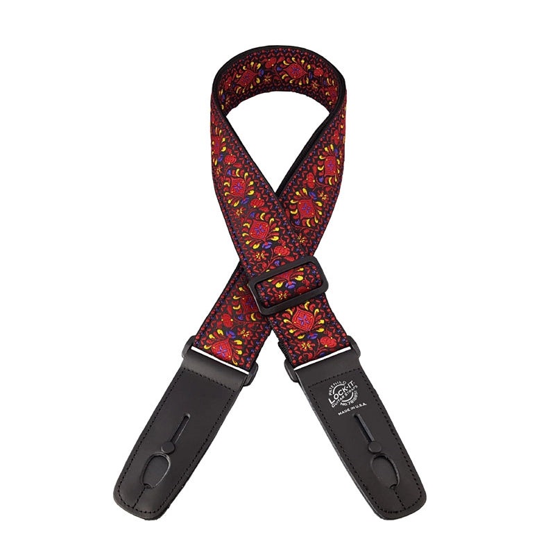 Lock-It Straps Retro Vintage Series Jacquard Strap With Locking Ends – Moroccan Twist