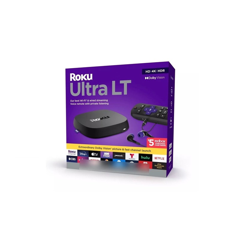 ROKU ULTRA LT 4801RW, BLACK