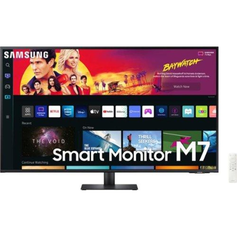 SAMSUNG M7B SERIES SMART TIZEN 4K UHD MONITOR, 43 , BLACK